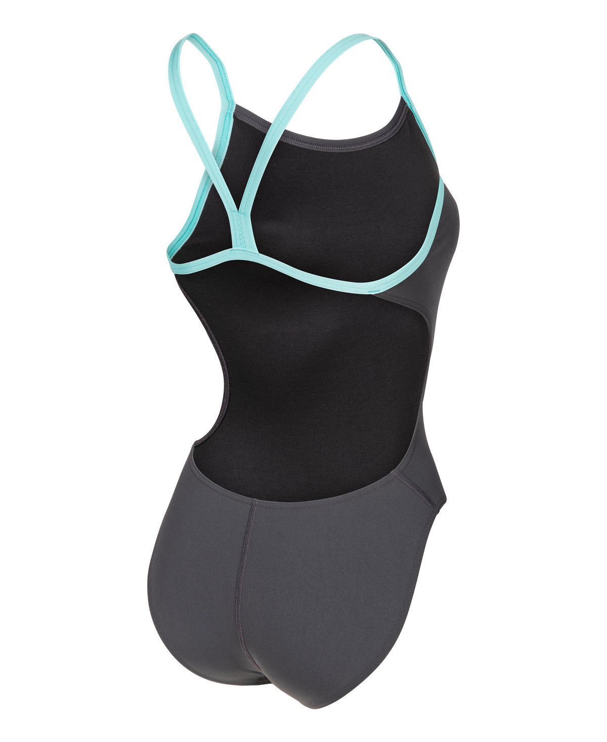 WOMENS TEAM SWIMSUIT CHALLENGE BACK SOLID