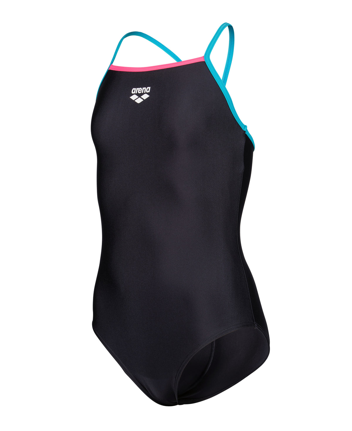 GIRLS ARENA SWIMSUIT LIGHT DROP BACK SOLID