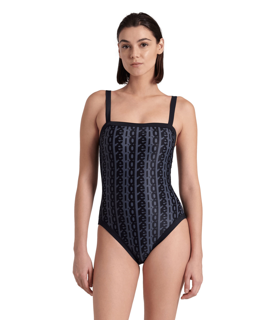 WOMENS ARENA MONOGRAM SWIMSUIT U BACK ONE PIECE