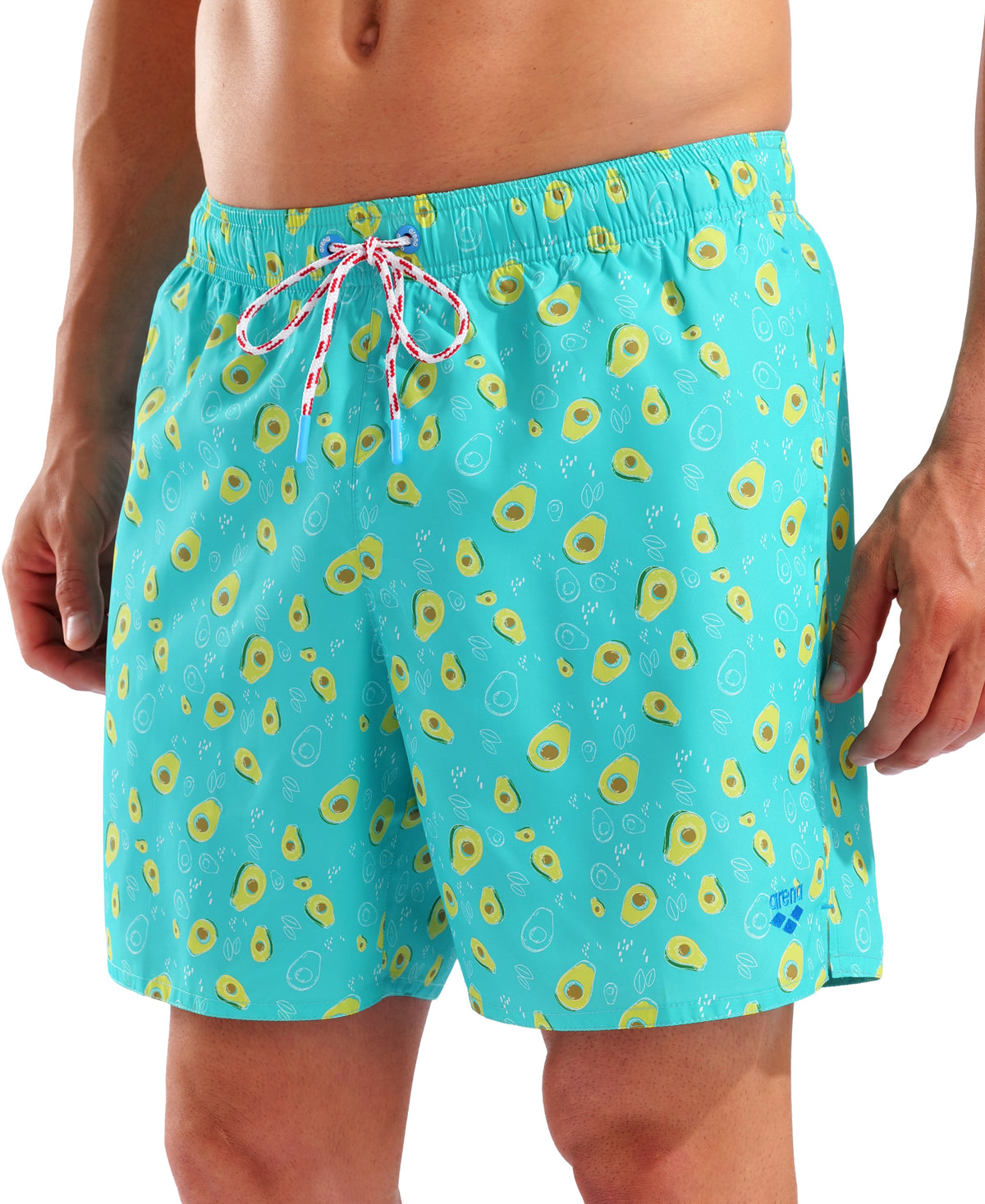 MENS ARENA WATER PRINTS BEACH BOXER ALLOVER PRINT