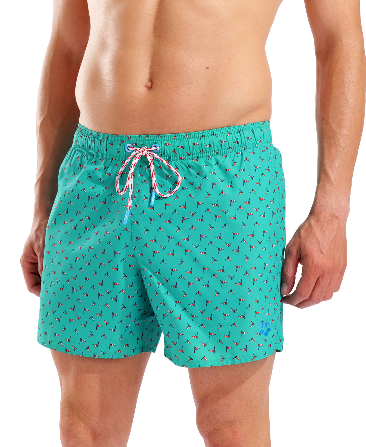 MENS ARENA WATERPRINTS BEACH BOXER AO