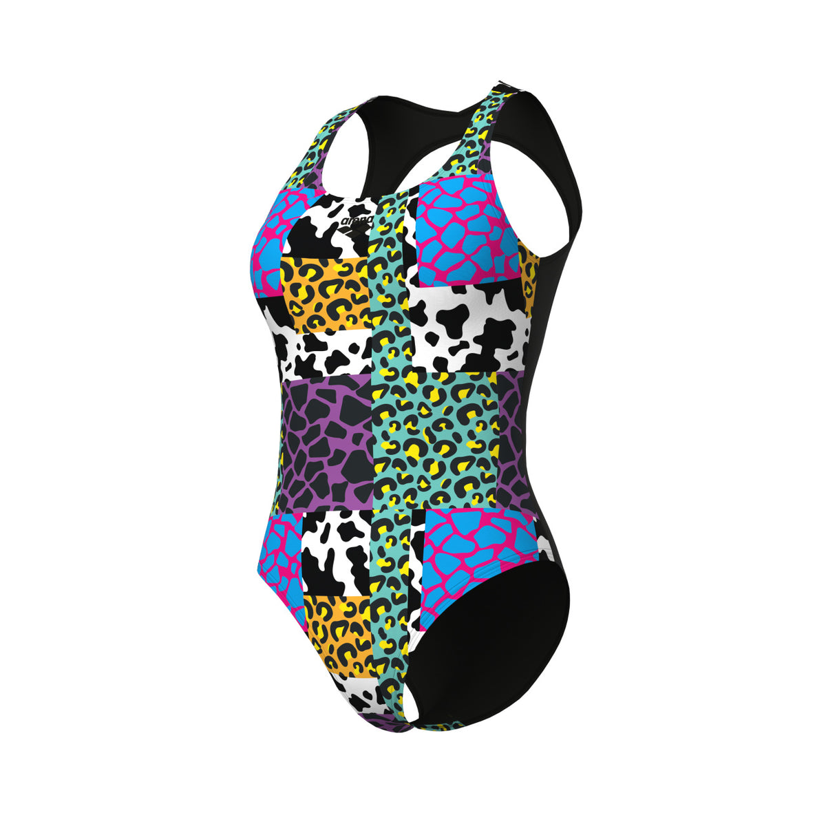 WOMENS ARENA ANIMALIER SWIMSUIT O BACK