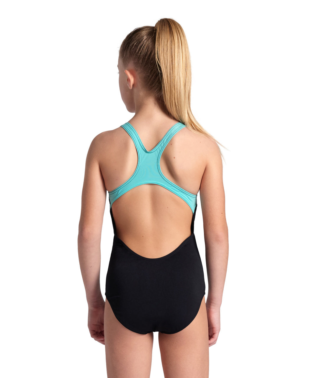 GIRLS ARENA REFLETING SWIMSUIT SWIM PRO BACK