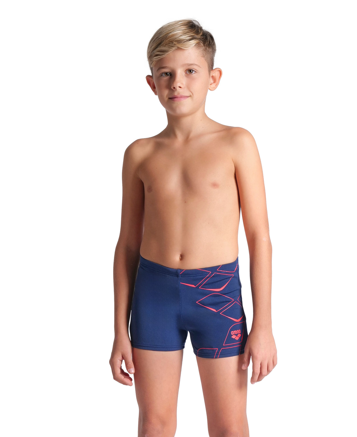BOYS ARENA LOSANGE GRAPHIC SWIM SHORT