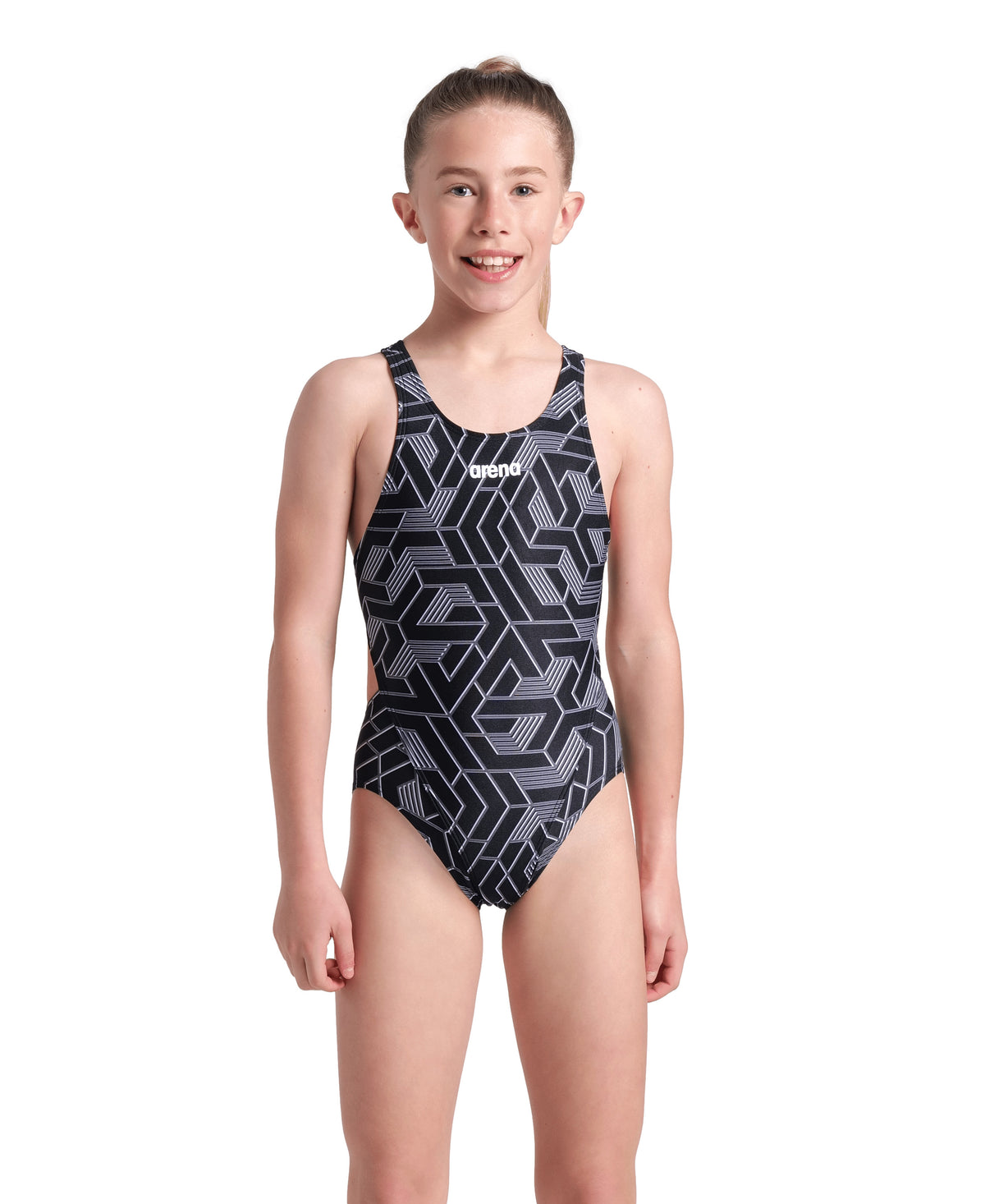 GIRLS ARENA ESCAPE SWIMSUIT SWIM TECH L