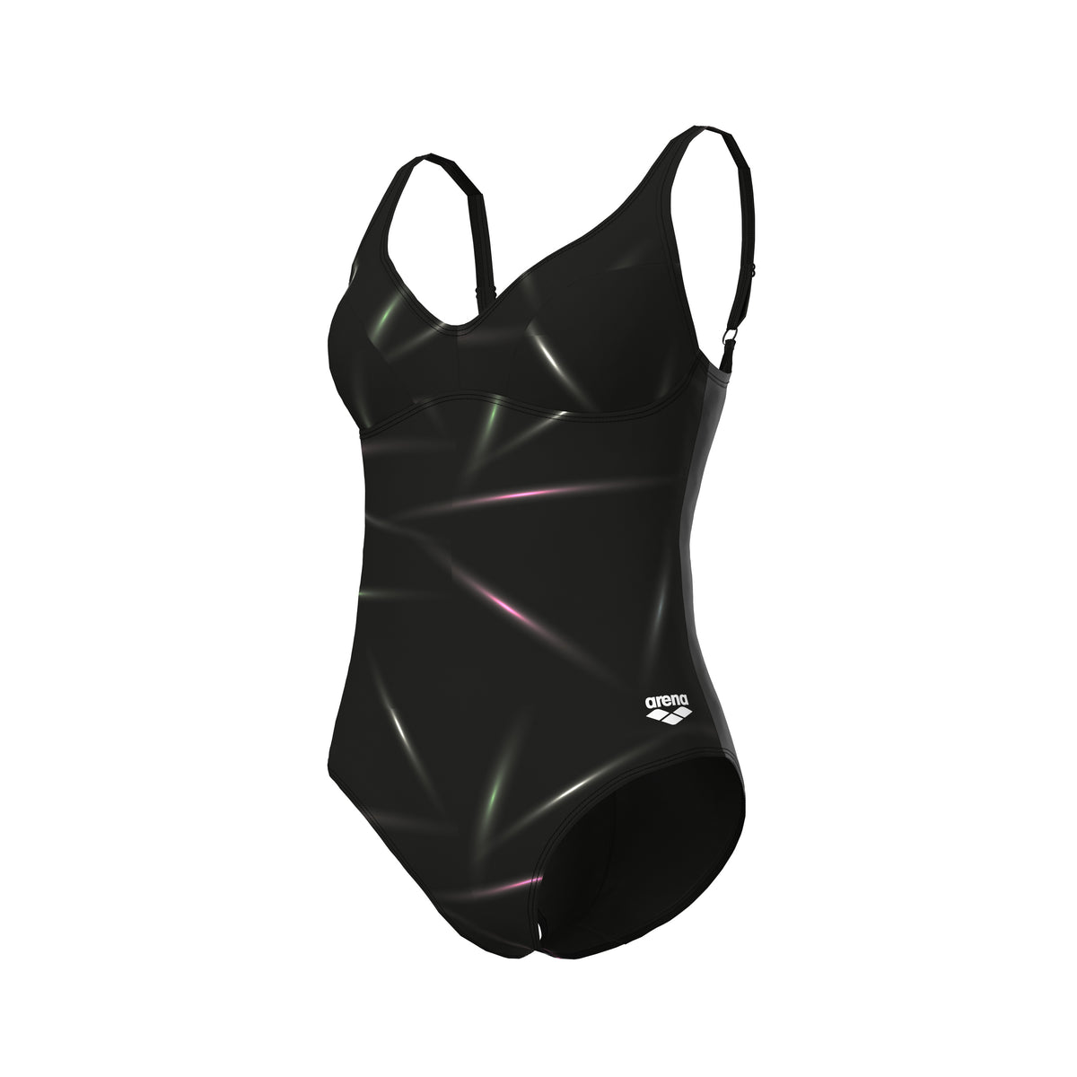WOMENS ARENA STARS RAIN SWIMSUIT U BACK