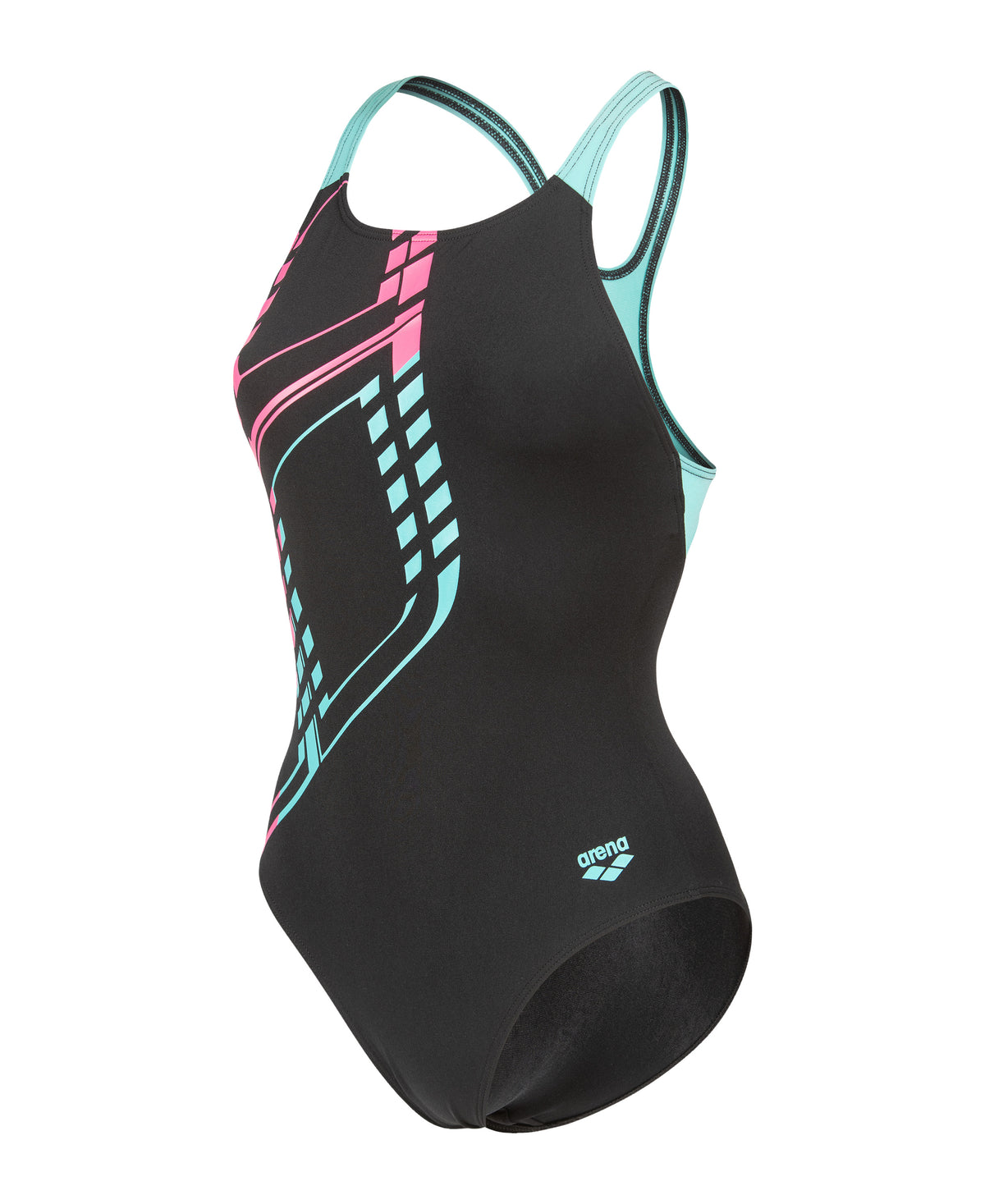 W ARENA GRAPHIC SWIMSUIT SWIM PRO L