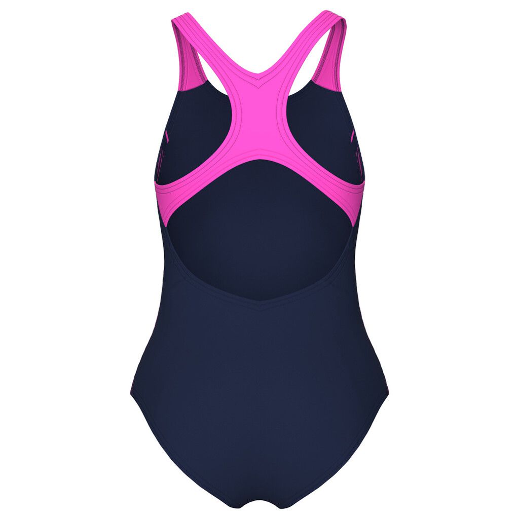 GIRLS ARENA REFLETING SWIMSUIT SWIM PRO BACK