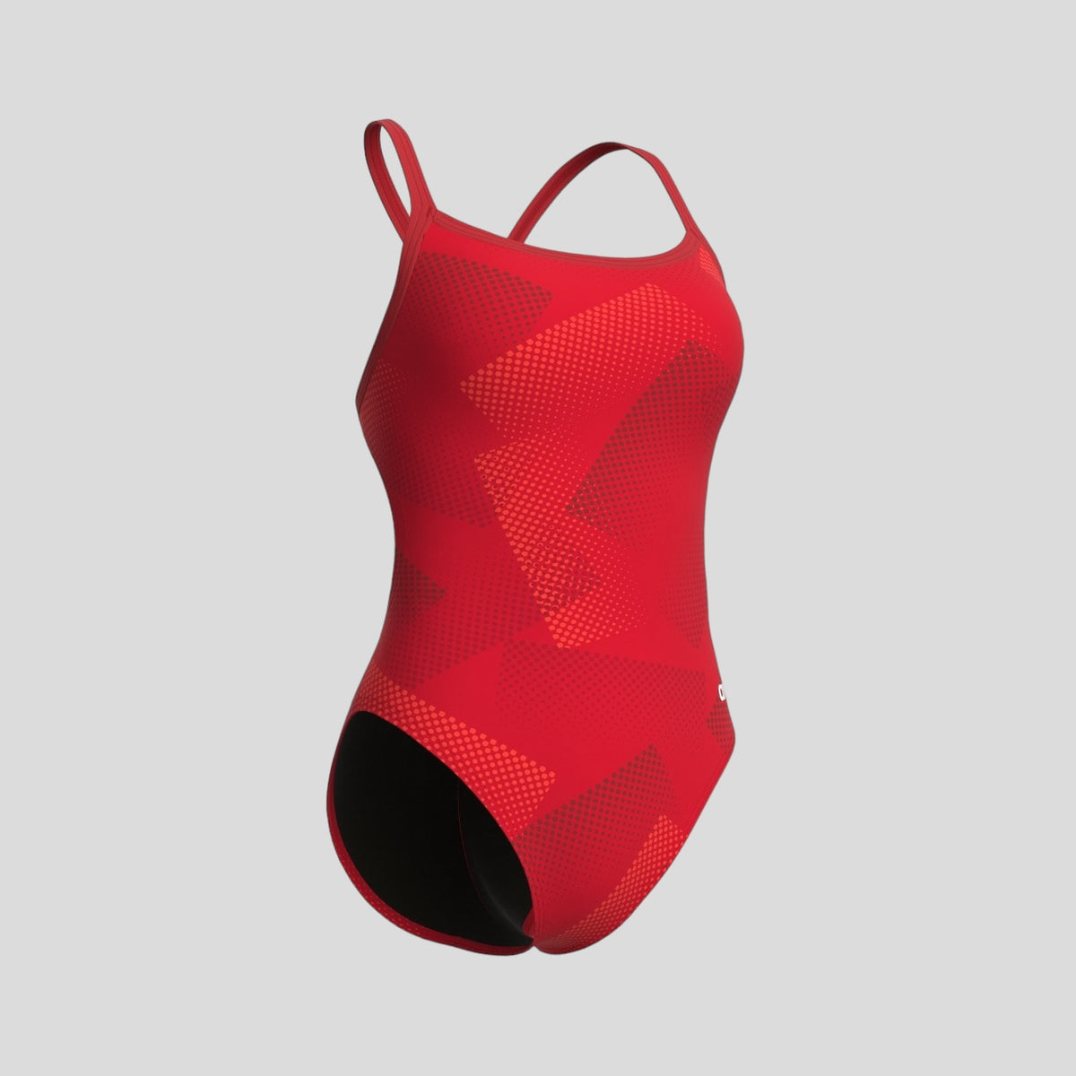 WOMENS ARENA HALFTONE SWIMSUIT CHALLENGE BACK