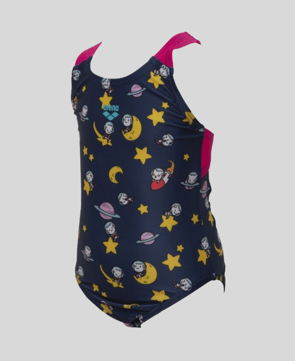 STÚLKNA SPACE CATS KIDS GIRL ONE PIECE